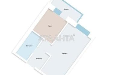 1-room apartment apartment by the address st. Tsentralnaya (area 32,3 m²) - Atlanta.ua - photo 18