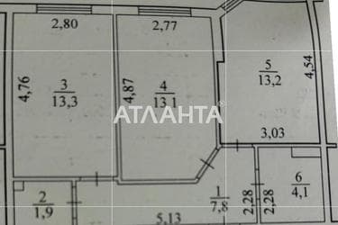 2-кімнатна квартира за адресою вул. Вільямса ак. (площа 54 м²) - фото 22 2-кімнатна квартира за адресою вул. Вільямса ак. (площа 54 м²) - Atlanta.ua - фото 22