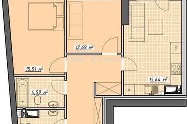 2-rooms apartment apartment by the address st. Kurortnyy per (area 64 m²) - photo 10 2-rooms apartment apartment by the address st. Kurortnyy per (area 64 m²) - Atlanta.ua - photo 10