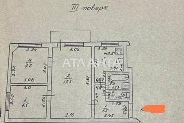 3-комнатная квартира по адресу Вишневского ген. Пер. (площадь 47,6 м²) - Atlanta.ua - фото 60
