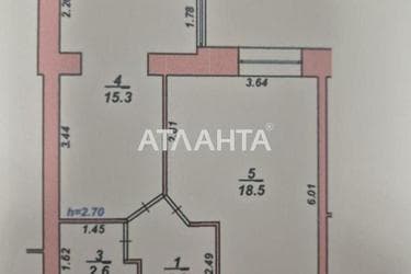 1-room apartment apartment by the address st. Kulparkovskaya ul (area 43 m²) - Atlanta.ua - photo 13