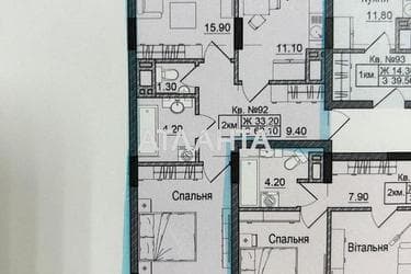 2-комнатная квартира по адресу ул. Ковельська (площадь 62 м²) - Atlanta.ua - фото 9