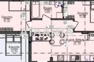 2-кімнатна квартира за адресою вул. Волошкова (площа 64 м²) - Atlanta.ua - фото 9