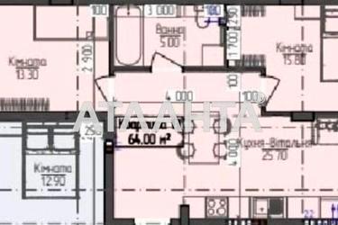 2-кімнатна квартира за адресою вул. Волошкова (площа 64 м²) - Atlanta.ua - фото 23