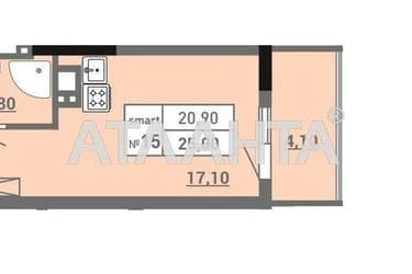 1-кімнатна квартира за адресою вул. Пішонівська (площа 25 м²) - Atlanta.ua - фото 16