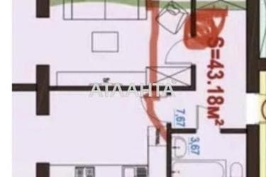 1-комнатная квартира по адресу ул. Орлика (площадь 43 м²) - Atlanta.ua - фото 18