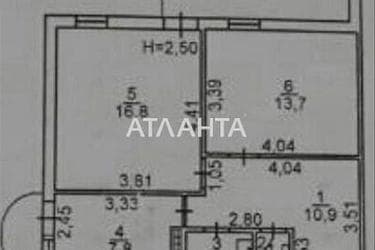 2-rooms apartment apartment by the address st. Dobrovolskogo pr (area 54,5 m²) - Atlanta.ua - photo 20