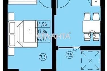 1-room apartment apartment by the address st. Navrotskogo V ul (area 44 m²) - Atlanta.ua - photo 14