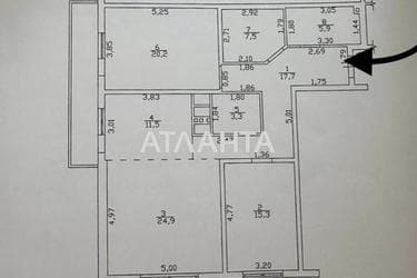 2-rooms apartment apartment by the address st. Genuezskaya (area 109 m²) - Atlanta.ua - photo 30