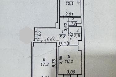 2-rooms apartment apartment by the address st. Proezdnaya (area 55,5 m²) - Atlanta.ua - photo 22