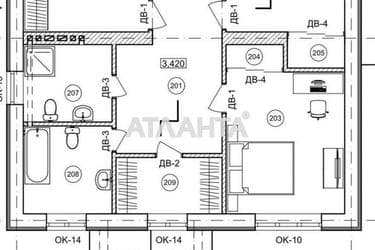 Дом по адресу ул. Парковая (площадь 188,5 м²) - фото 8 Дом по адресу ул. Парковая (площадь 188,5 м²) - Atlanta.ua - фото 8