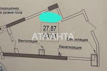 1-кімнатна квартира за адресою вул. Дача Ковалевського (площа 29,3 м²) - Atlanta.ua - фото 24