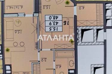 1-комнатная квартира по адресу Овидиопольская дор. (площадь 46,4 м²) - Atlanta.ua - фото 12