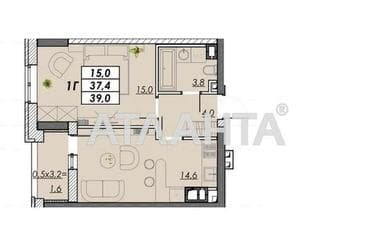 1-кімнатна квартира за адресою Овідіопольська дор. (площа 39 м²) - фото 13 1-кімнатна квартира за адресою Овідіопольська дор. (площа 39 м²) - Atlanta.ua - фото 13