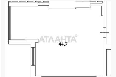 1-комнатная квартира по адресу ул. Марсельская (площадь 44,7 м²) - Atlanta.ua - фото 14