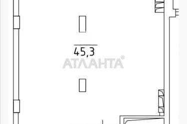 1-комнатная квартира по адресу ул. Марсельская (площадь 45,3 м²) - Atlanta.ua - фото 18
