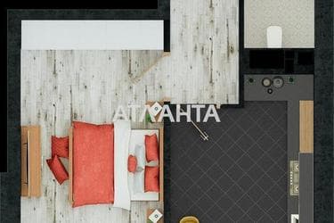 1-кімнатна квартира за адресою Курортний пров. (площа 37,7 м²) - Atlanta.ua - фото 22