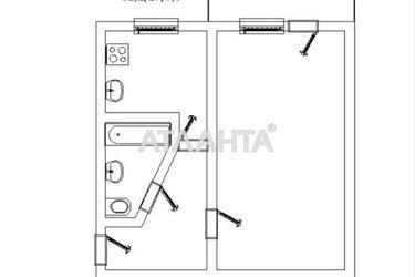 1-комнатная квартира по адресу ул. Петрова ген. (площадь 30 м²) - Atlanta.ua - фото 22