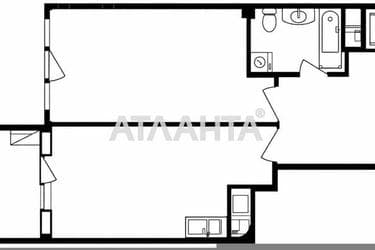 1-кімнатна квартира за адресою вул. Дача Ковалевського (площа 47 м²) - Atlanta.ua - фото 31