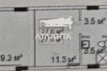 1-кімнатна квартира за адресою вул. Бочарова ген. (площа 27,6 м²) - Atlanta.ua - фото 12