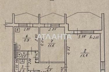 2-комнатная квартира по адресу ул. Королева ак. (площадь 56 м²) - Atlanta.ua - фото 30