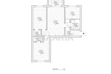 3-кімнатна квартира за адресою вул. Героїв Крут (площа 58 м²) - Atlanta.ua - фото 52