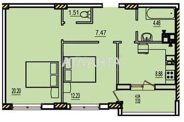 2-кімнатна квартира за адресою вул. Будівельна (площа 57 м²) - Atlanta.ua - фото 16
