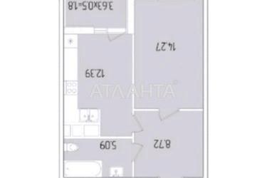 1-комнатная квартира по адресу ул. Краснова (площадь 43 м²) - Atlanta.ua - фото 37