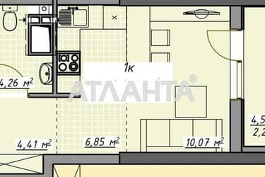 1-кімнатна квартира за адресою Курортний пров. (площа 30 м²) - Atlanta.ua - фото 24