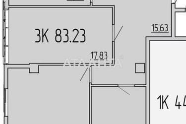 3-кімнатна квартира за адресою вул. Перлинна (площа 82,8 м²) - Atlanta.ua - фото 10