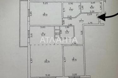 2-комнатная квартира по адресу ул. Генуэзская (площадь 109 м²) - Atlanta.ua - фото 47