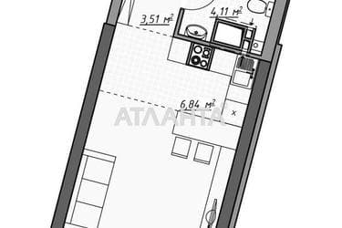 1-кімнатна квартира за адресою Курортний пров. (площа 30 м²) - Atlanta.ua - фото 11