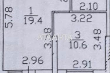 1-room apartment apartment by the address st. Vilyamsa ak (area 38 m²) - Atlanta.ua - photo 10