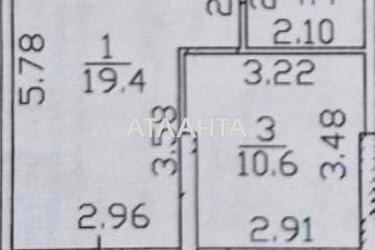 1-room apartment apartment by the address st. Vilyamsa ak (area 38 m²) - Atlanta.ua - photo 36