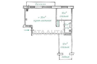 3-rooms apartment apartment by the address st. Vilyamsa ak (area 70 m²) - Atlanta.ua - photo 21