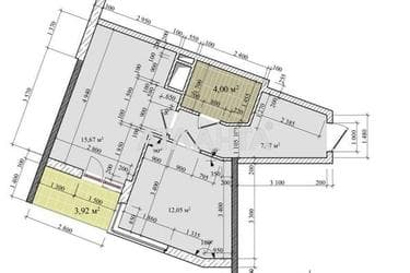 1-кімнатна квартира за адресою вул. Краснова (площа 41 м²) - Atlanta.ua - фото 40