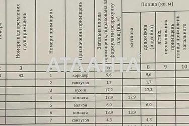 2-rooms apartment apartment by the address st. Topolnaya ul (area 70,6 m²) - Atlanta.ua - photo 38