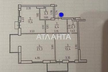 2-rooms apartment apartment by the address st. Srednefontanskiy per (area 63,8 m²) - Atlanta.ua - photo 12