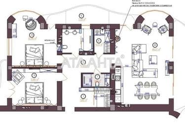 3-комнатная квартира по адресу Французский бул. (площадь 126,2 м²) - Atlanta.ua - фото 28