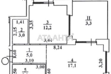 1-room apartment apartment by the address st. Dachnaya (area 46,6 m²) - Atlanta.ua - photo 36