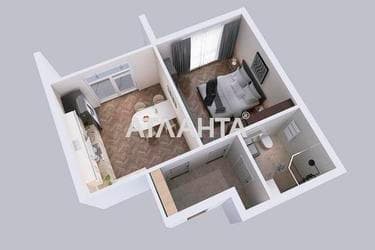 1-кімнатна квартира за адресою вул. Лісна (площа 43,1 м²) - Atlanta.ua - фото 28