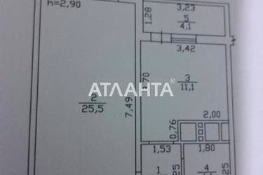 2-комнатная квартира по адресу ул. Среднефонтанская (площадь 45 м²) - Atlanta.ua - фото 26