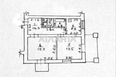 2-rooms apartment apartment by the address st. Sudostroitelnaya (area 53 m²) - Atlanta.ua - photo 23