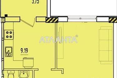 1-комнатная квартира по адресу ул. Строительная (площадь 41,5 м²) - Atlanta.ua - imageAlt 10