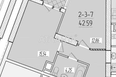 1-room apartment apartment by the address st. Krasnova (area 42,6 m²) - Atlanta.ua - photo 34