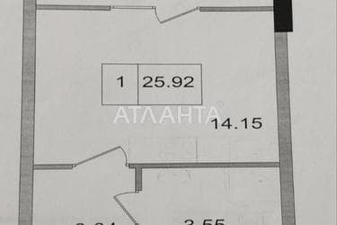 1-комнатная квартира по адресу ул. Спрейса (площадь 26 м²) - Atlanta.ua - фото 36