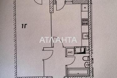 1-кімнатна квартира за адресою вул. Прохорівська (площа 41,8 м²) - Atlanta.ua - фото 13