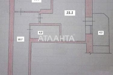 1-комнатная квартира по адресу ул. Центральная (площадь 37 м²) - Atlanta.ua - фото 18