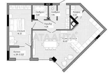 2-rooms apartment apartment by the address st. Geroev UPA ul (area 74 m²) - Atlanta.ua - photo 20