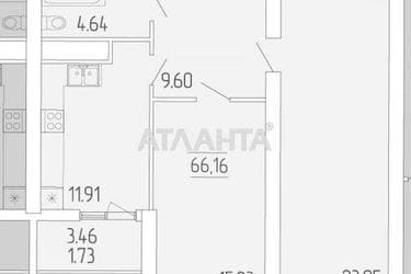 2-rooms apartment apartment by the address st. Krasnova (area 66,3 m²) - Atlanta.ua - photo 28